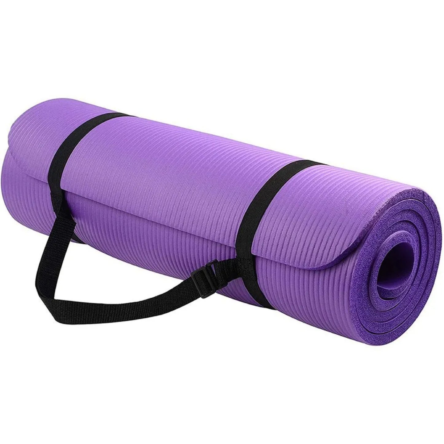 Yoga Mat 15Mm Thick Exercise Mat Gym Workout Fitness Pilates Home Non Slip NBR